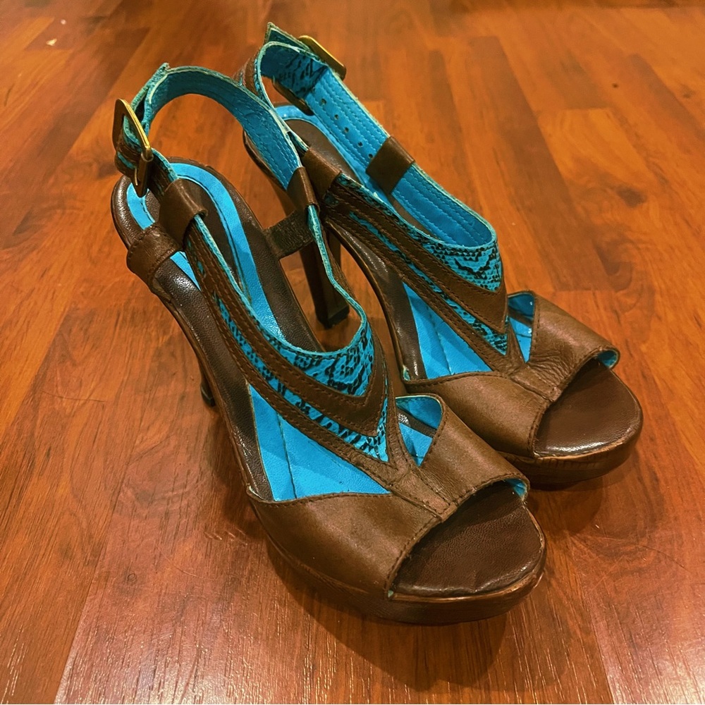 Woden High Heeled Sandals